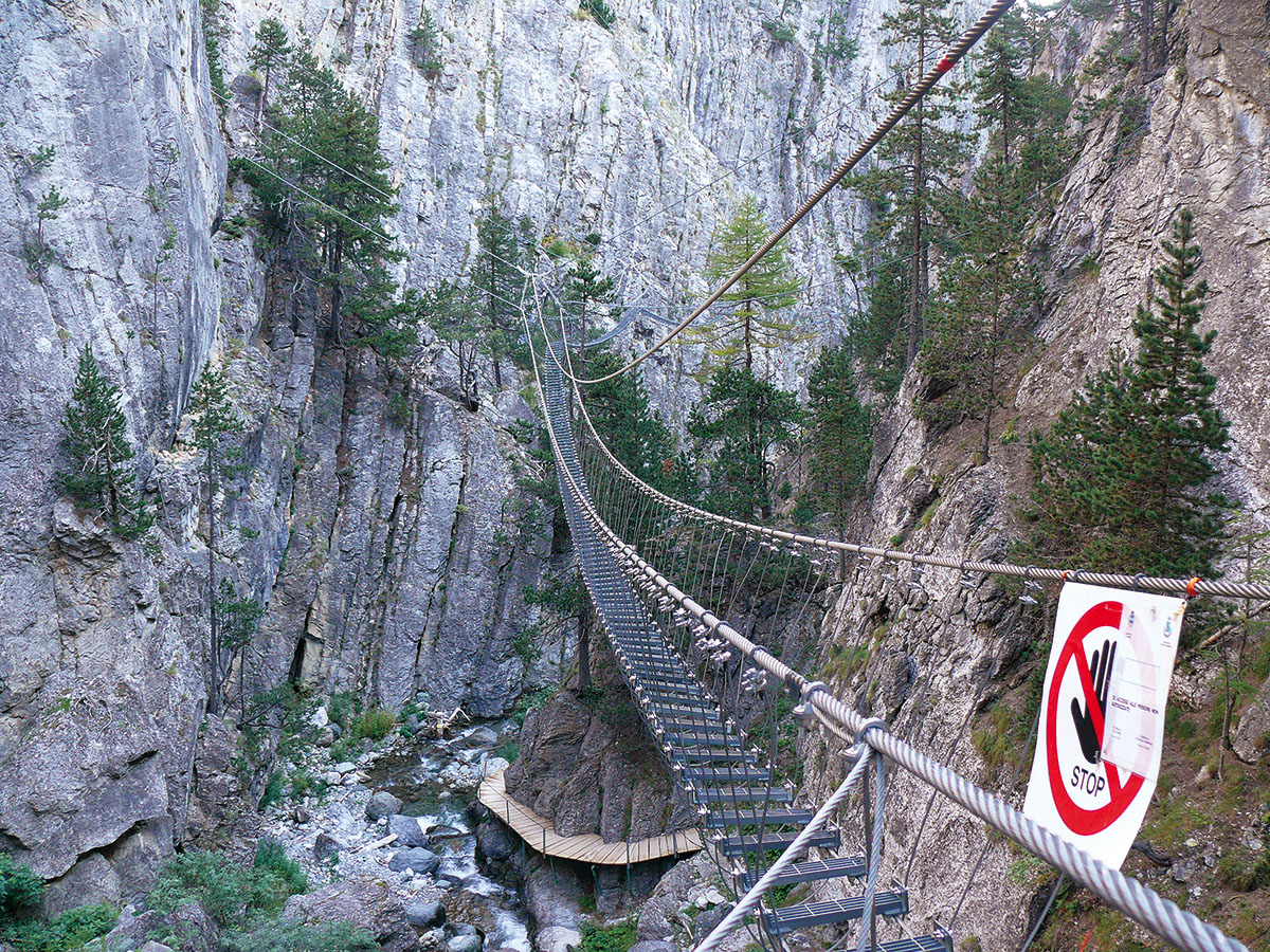 Ponte tibetano Claviere